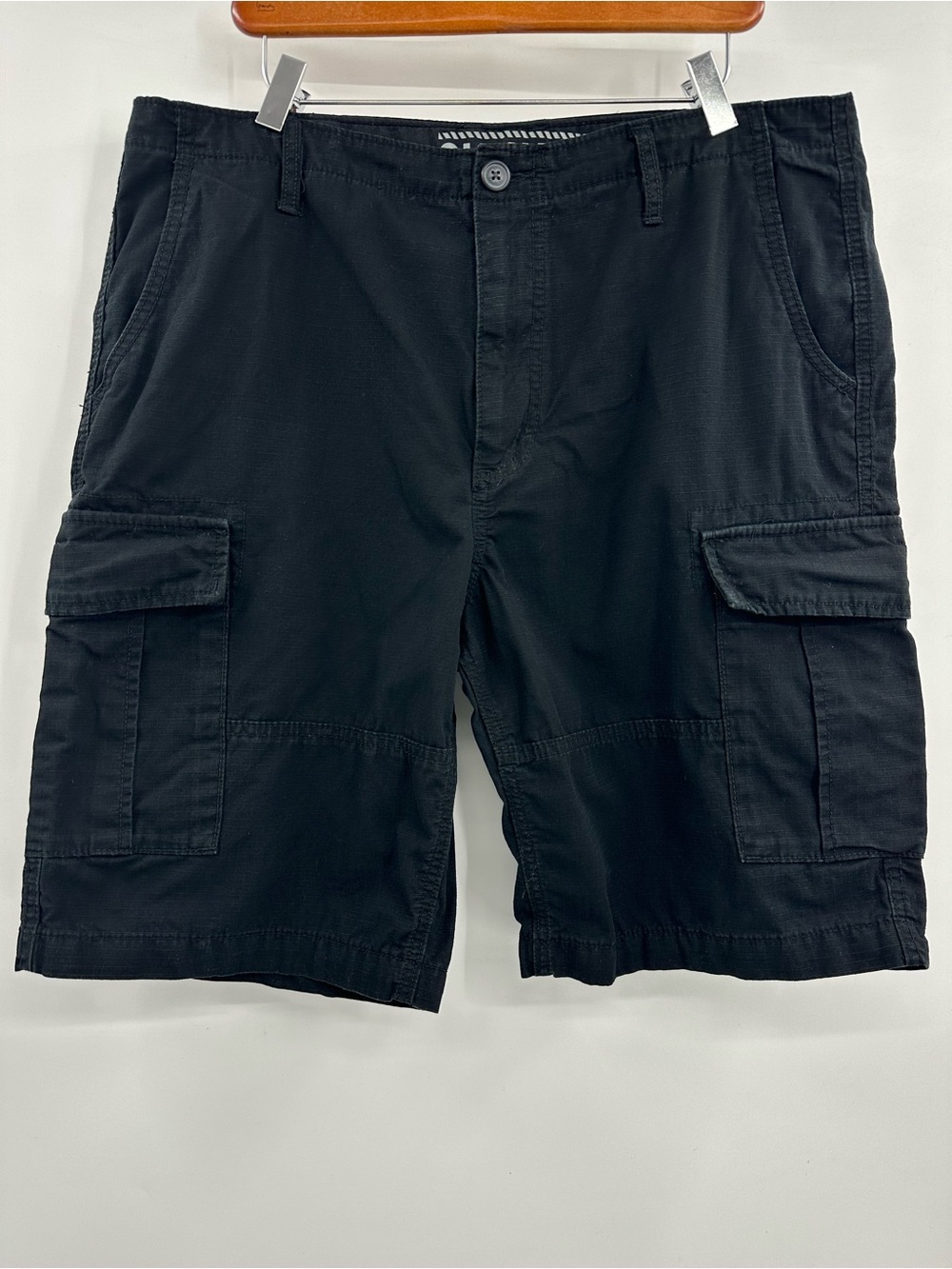 Old Navy Black Cargo Shorts with Patch Pockets